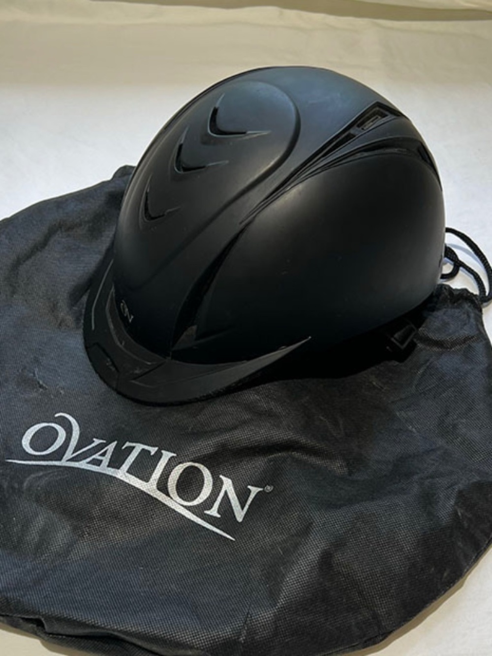 Ovation Deluxe Schooler Helmet - Black - Size XS / S (48-52))
